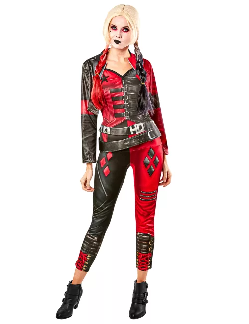 Photo du produit Déguisement combinaison Harley Quinn femme - Suicide Squad 2