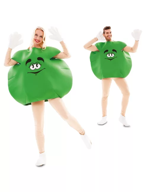 Photo du produit Déguisement de bonbon vert adulte