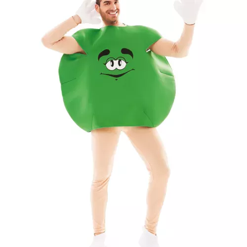 Photo du produit Déguisement de bonbon vert adulte