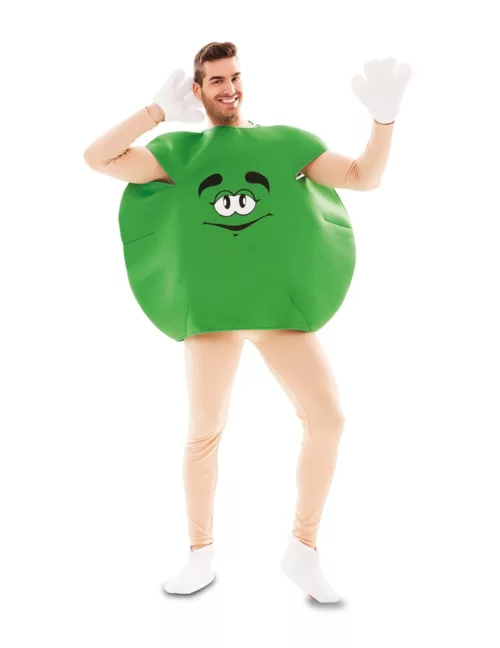 Photo du produit Déguisement de bonbon vert adulte