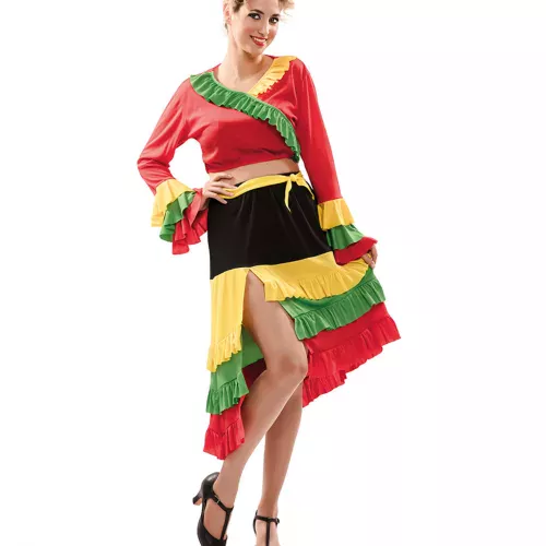 Photo du produit Déguisement de danseuse de rumba femme