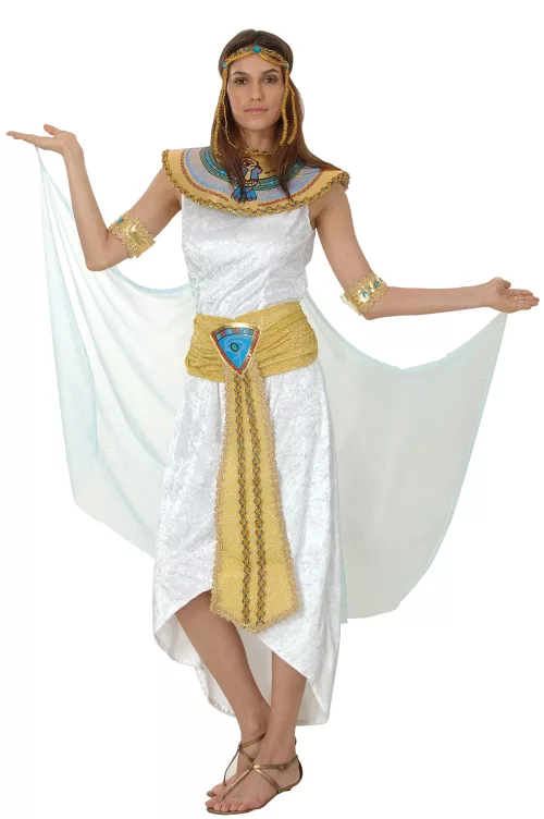 Photo du produit Déguisement reine d'Égypte avec voile femme