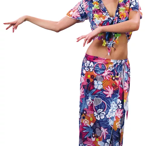 Photo du produit Déguisement touriste hawaïenne femme