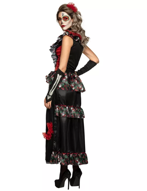 Photo du produit Déguisement dia de los muertos jupon femme