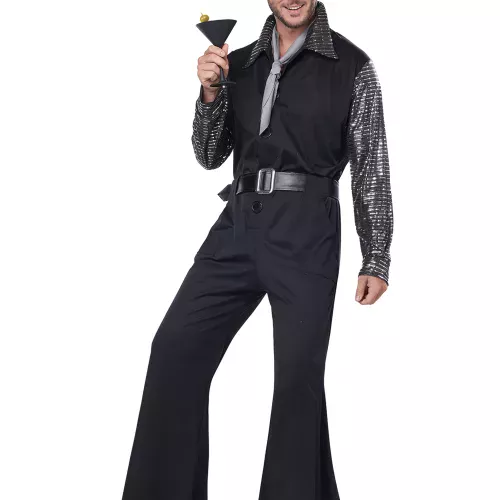 Photo du produit Déguisement disco bling-bling luxe homme