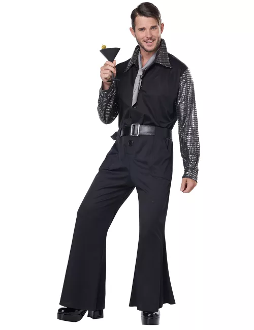Photo du produit Déguisement disco bling-bling luxe homme