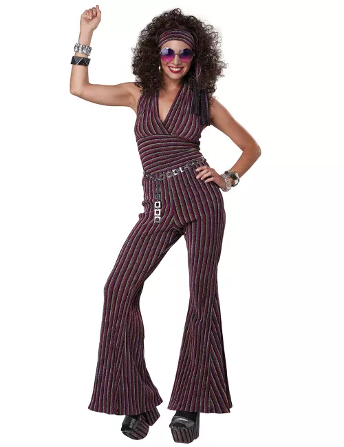 Photo du produit Déguisement disco dos nu luxe femme
