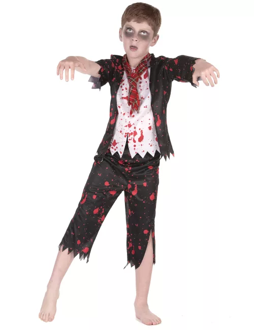 Photo du produit Déguisement écolier zombie garçon