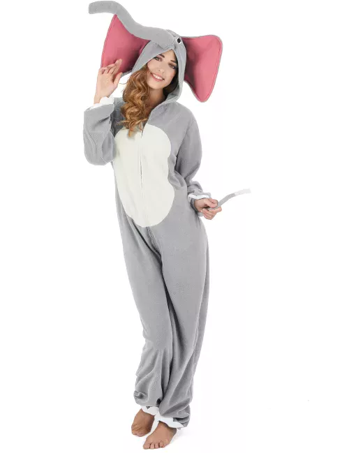 Photo du produit Déguisement éléphant gris femme