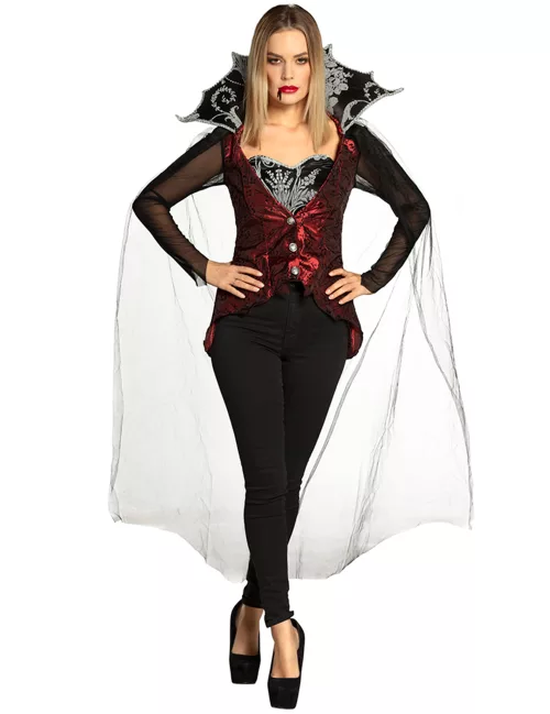 Photo du produit Déguisement ensemble vampiresse femme