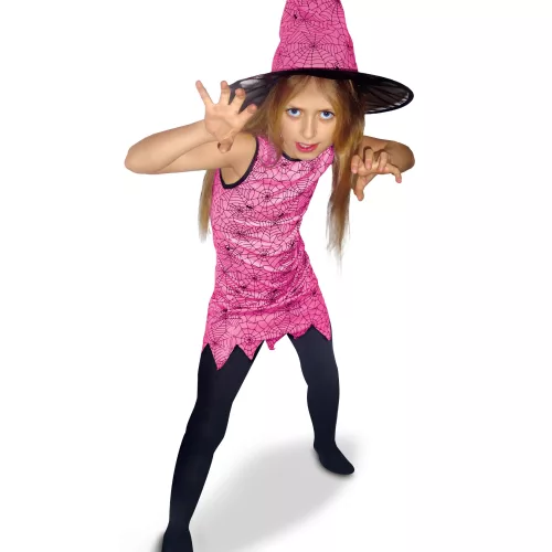 Photo du produit Déguisement sorcière rose fille