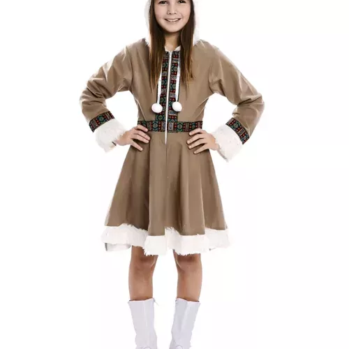 Photo du produit Déguisement robe esquimau fille
