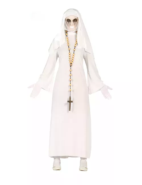 Photo du produit Déguisement fantôme nonne femme