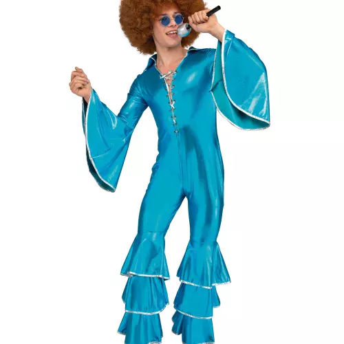 Photo du produit Déguisement fièvre samedi soir bleu homme