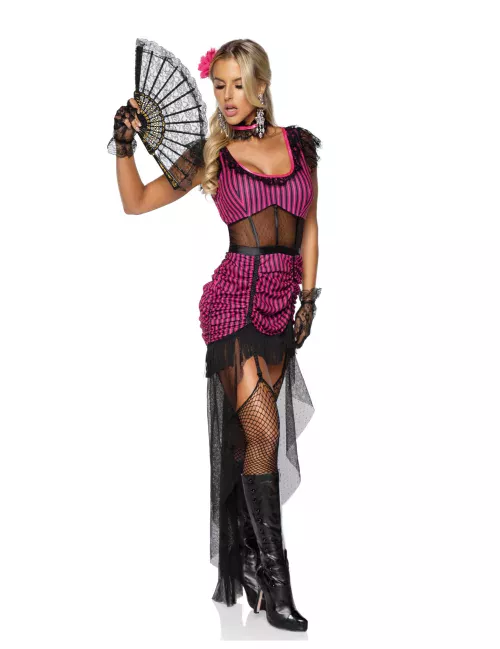 Photo du produit Déguisement fille de saloon sexy femme