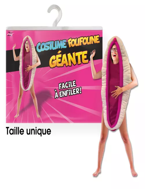 Photo du produit Déguisement foufoune géante adulte