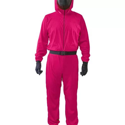 Photo du produit Déguisement gardien de jeu rose adulte