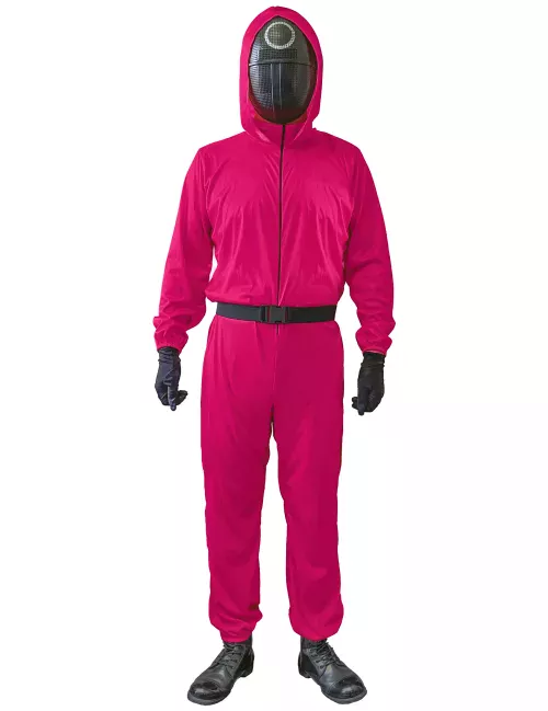 Photo du produit Déguisement gardien de jeu rose adulte
