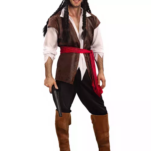 Photo du produit Déguisement grande taille pirate homme