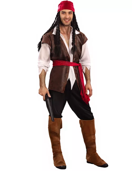 Photo du produit Déguisement grande taille pirate homme