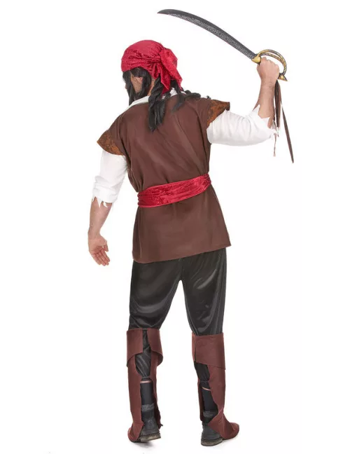 Photo du produit Déguisement grande taille pirate homme
