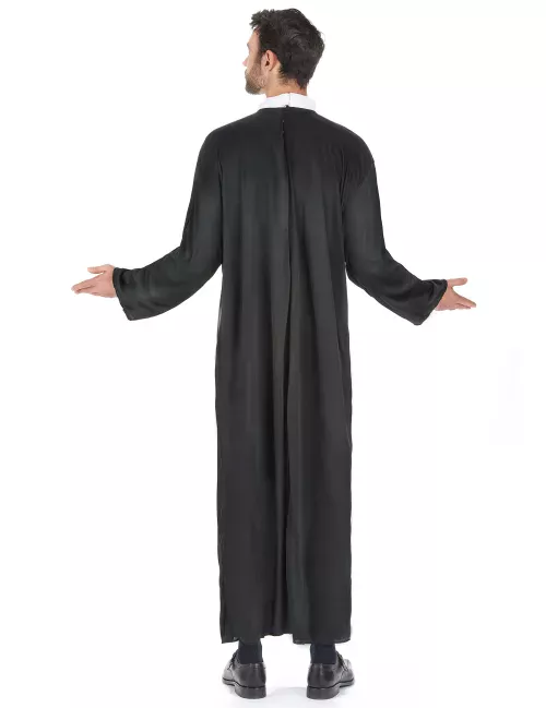Photo du produit Déguisement prêtre grande taille homme