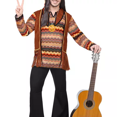 Photo du produit Déguisement hippie nature homme