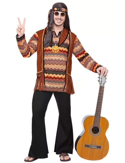 Photo du produit Déguisement hippie nature homme