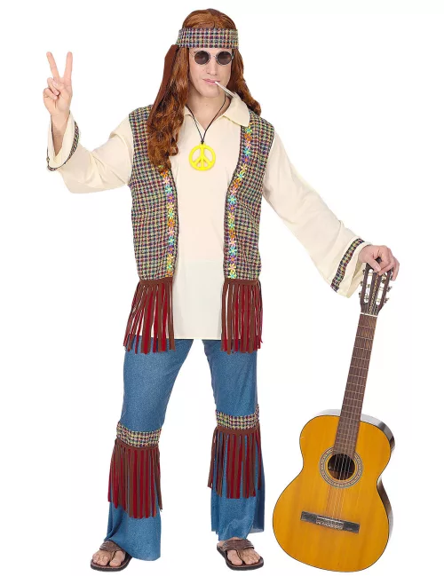 Photo du produit Déguisement hippie peace homme