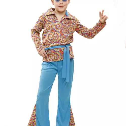 Photo du produit Déguisement hippie psychédélique garçon