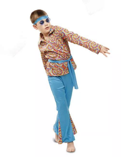 Photo du produit Déguisement hippie psychédélique garçon