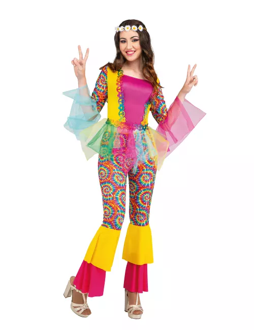 Photo du produit Déguisement hippie tulle femme