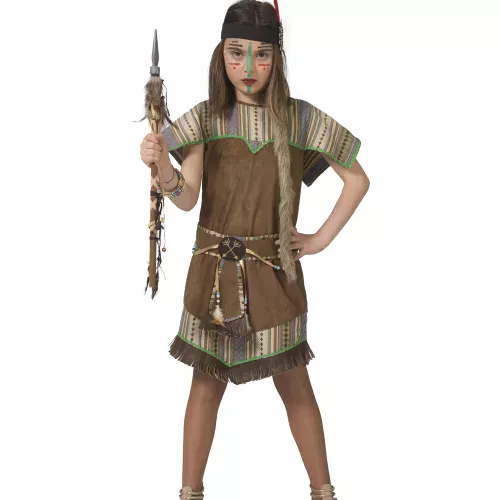 Photo du produit Déguisement indienne marron fille