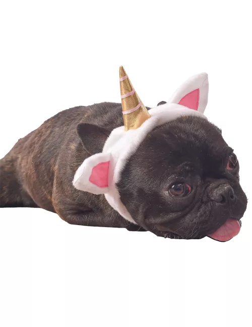 Photo du produit Déguisement licorne pour chien