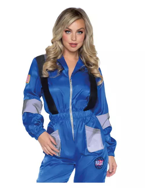 Photo du produit Déguisement luxe combinaison astronaute femme