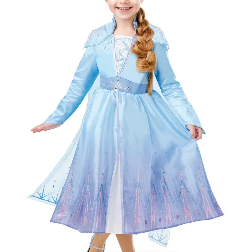 Photo du produit Déguisement luxe Elsa La Reine des neiges 2 fille