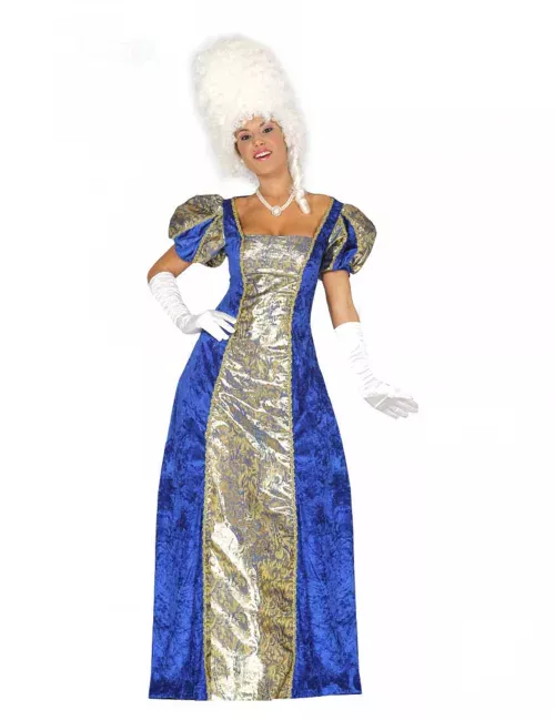 Photo du produit Déguisement marquise bleue femme