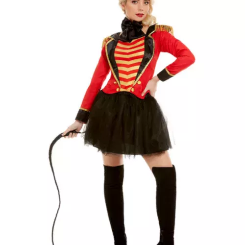 Photo du produit Déguisement Monsieur Loyal rouge femme