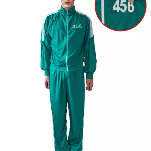 Photo du produit Déguisement participant de jeu avec numéro personnalisable adulte