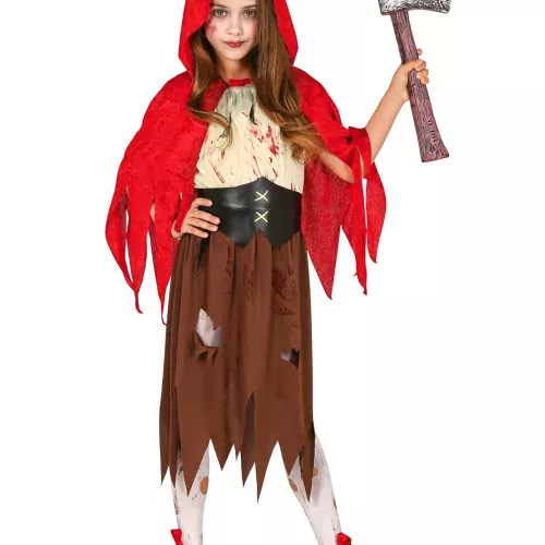 Photo du produit Déguisement petit chaperon rouge zombifié enfant