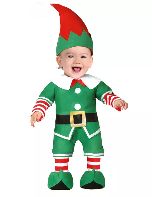 Photo du produit Déguisement petit lutin de Noël bébé