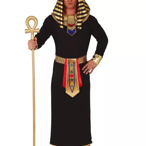 Photo du produit Déguisement pharaon noir et doré homme