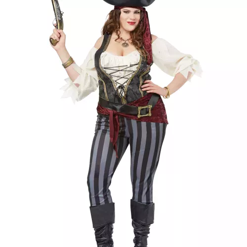 Photo du produit Déguisement pirate grande taille luxe femme