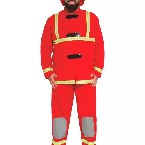 Photo du produit Déguisement pompier grande taille adulte