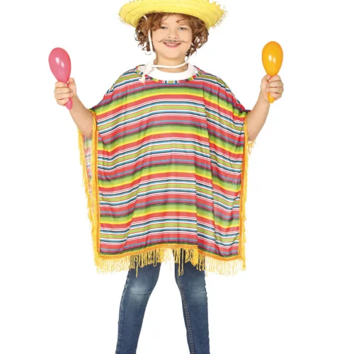 Photo du produit Déguisement poncho mexicain enfant