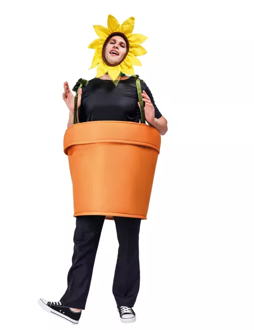 Photo du produit Déguisement pot de fleur adulte