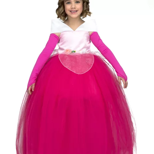Photo du produit Déguisement princesse de bal rose fille