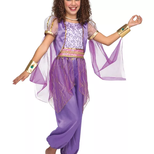 Photo du produit Déguisement princesse orientale violette fille