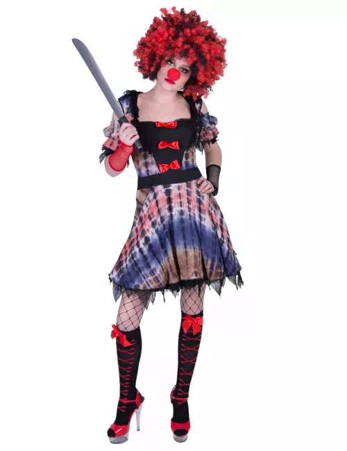 Photo du produit Déguisement robe clown femme