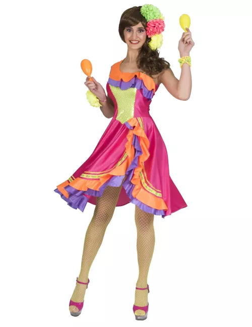 Photo du produit Déguisement robe danseuse de rumba femme